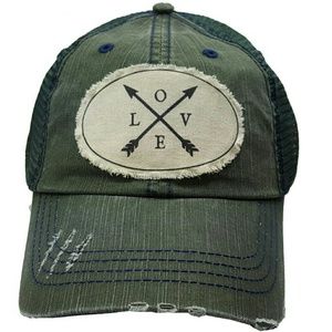 🔥SALE🔥 Vintage Distressed ❤ Love ❤ Trucker Hat